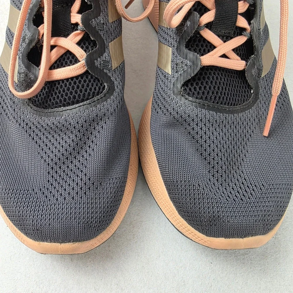 Adidas Purebounce Street Womens Running Shoes Grey Gold Peach G54118 Size 11